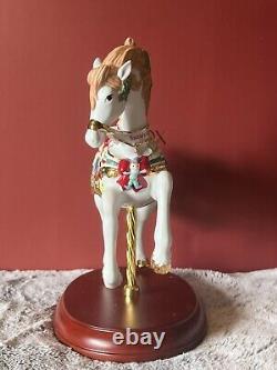 Lenox 2011 Christmas Carousel Horse Limited Edition, Rare! New In Box Sku 816940