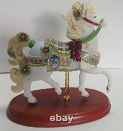 Lenox 2014 Christmas Carousel Horse Limited Edition Porcelain Figurine HandPaint