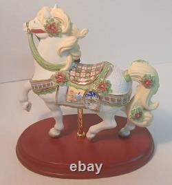 Lenox 2014 Christmas Carousel Horse Limited Edition Porcelain Figurine HandPaint