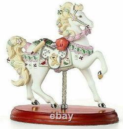 Lenox 2017 Christmas Carousel Horse Holiday SWEET TREATS 866691 9 Tall NIB