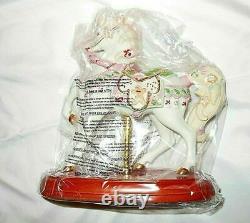 Lenox 2017 Christmas Carousel Horse Holiday SWEET TREATS 866691 9 Tall NIB