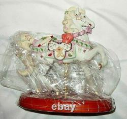 Lenox 2017 Christmas SWEET TREATS Carousel Pony Horse Figurine $300 BNIB
