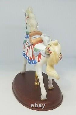 Lenox American Glory Patriotic Carousel Horse NIB with COA