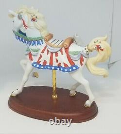 Lenox American Glory Patriotic Carousel Horse NIB with COA