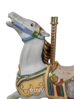 Lenox Americana Carousel Horse Figurine in Box LE 1500 RARE BEAUTIFUL