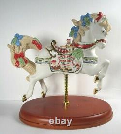 Lenox CHRISTMAS CAROUSEL HORSE FUDGE SHOP LIMITED EDITION 2018