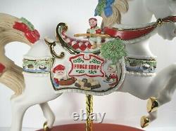 Lenox CHRISTMAS CAROUSEL HORSE FUDGE SHOP LIMITED EDITION 2018