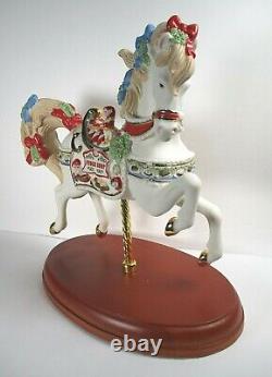 Lenox CHRISTMAS CAROUSEL HORSE FUDGE SHOP LIMITED EDITION 2018