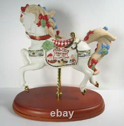 Lenox CHRISTMAS CAROUSEL HORSE FUDGE SHOP LIMITED EDITION 2018