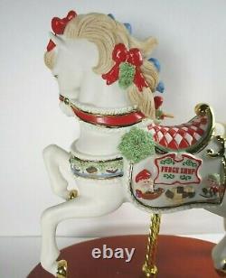 Lenox CHRISTMAS CAROUSEL HORSE FUDGE SHOP LIMITED EDITION 2018