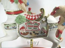 Lenox CHRISTMAS CAROUSEL HORSE FUDGE SHOP LIMITED EDITION 2018