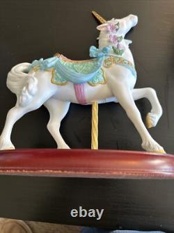 Lenox Carousel Collection Set of 3 Horse Porcelain Figurines Collectible Vintage