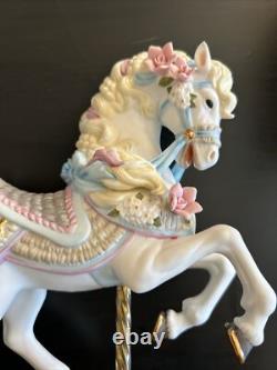 Lenox Carousel Collection Set of 3 Horse Porcelain Figurines Collectible Vintage
