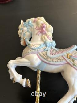 Lenox Carousel Collection Set of 3 Horse Porcelain Figurines Collectible Vintage