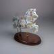 Lenox Carousel Horse 2002 Christmas Limited Edition W Coa