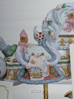 Lenox Carousel Horse 2002 Christmas Limited Edition W COA