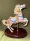Lenox Carousel Horse & Elephant Figurine Pair -fine Porcelain With 24k Gold Trim