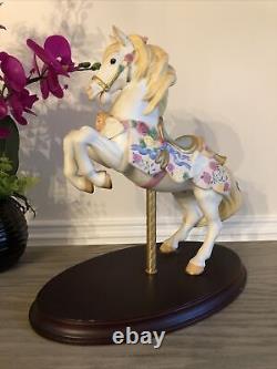 Lenox Carousel Horse Porcelain The Victorian Romance 1992 Limited Edition 13x14