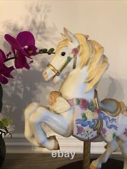 Lenox Carousel Horse Porcelain The Victorian Romance 1992 Limited Edition 13x14