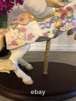 Lenox Carousel Horse Porcelain The Victorian Romance 1992 Limited Edition 13x14