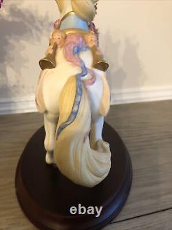 Lenox Carousel Horse Porcelain The Victorian Romance 1992 Limited Edition 13x14