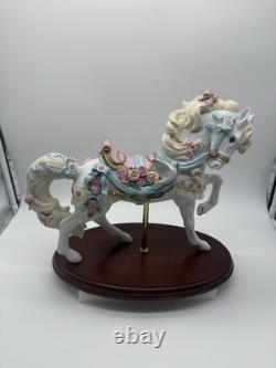 Lenox Carousel Horse Ribbons & Roses 8 Limited Edition Marked 1000/9500 MINT