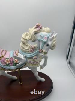 Lenox Carousel Horse Ribbons & Roses 8 Limited Edition Marked 1000/9500 MINT