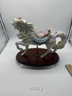 Lenox Carousel Horse Ribbons & Roses 8 Limited Edition Marked 1000/9500 MINT