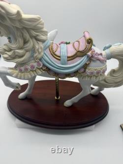 Lenox Carousel Horse Ribbons & Roses 8 Limited Edition Marked 1000/9500 MINT