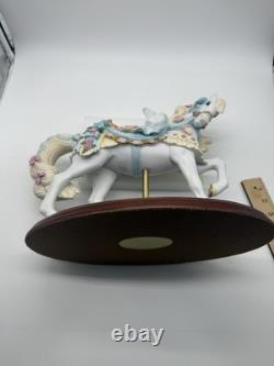 Lenox Carousel Horse Ribbons & Roses 8 Limited Edition Marked 1000/9500 MINT