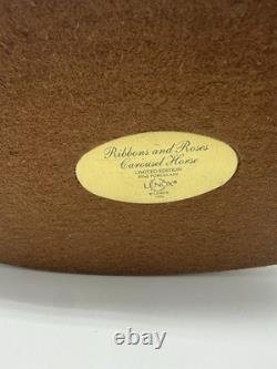 Lenox Carousel Horse Ribbons & Roses 8 Limited Edition Marked 1000/9500 MINT
