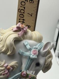 Lenox Carousel Horse Ribbons & Roses 8 Limited Edition Marked 1000/9500 MINT
