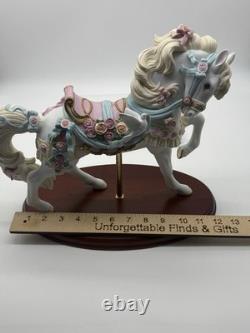 Lenox Carousel Horse Ribbons & Roses 8 Limited Edition Marked 1000/9500 MINT