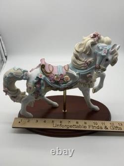 Lenox Carousel Horse Ribbons & Roses 8 Limited Edition Marked 1000/9500 MINT