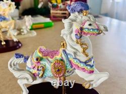 Lenox Carousel Horses Set of 3