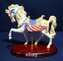 Lenox Carousel Porcelain Figurine Pride of America Horse with Box CoA Excellent