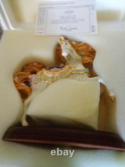 Lenox Carousel Spring Glory, 24 Karat Gold, Limited Edition, COA, Box New