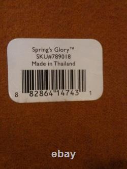 Lenox Carousel Spring Glory, 24 Karat Gold, Limited Edition, COA, Box New