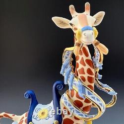 Lenox China GIRAFFE 2004 Carousel Horse Hand Painted Delicate Animal Only 3500