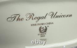 Lenox Classics The Regal Unicorn Crafted Ivory Fine China 24k Gold Accent