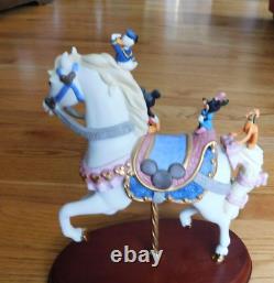 Lenox Disney Animated Classics Carousel Horse Porcelain Mickey Mouse Handpainted