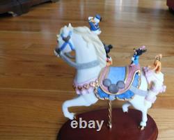 Lenox Disney Animated Classics Carousel Horse Porcelain Mickey Mouse Handpainted