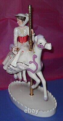 Lenox Disney Showcase Mary Poppins Carousel Horse A JOLLY HOLIDAY RIDE NIB COA