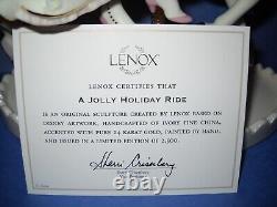 Lenox Disney Showcase Mary Poppins Carousel Horse A JOLLY HOLIDAY RIDE NIB COA