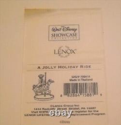 Lenox Disney Showcase Mary Poppins Carousel Horse A JOLLY HOLIDAY RIDE NIB COA