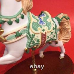 Lenox Irish Carousel Horse Figurine Shamrock St. Patrick's Limited Edition 1999