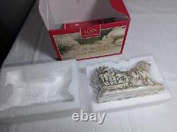 Lenox Mistletoe Park Horse And Sleigh 2007 NIB