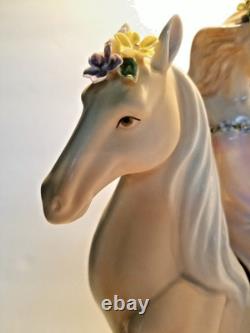 Lenox Palomino Princess Beautiful RARE Woman on Horseback Figurine NEW IN BOX Lenox Palomino Princess Beautiful RARE Woman on Horseback Figurine NEW IN BOX