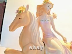Lenox Palomino Princess Beautiful RARE Woman on Horseback Figurine NEW IN BOX