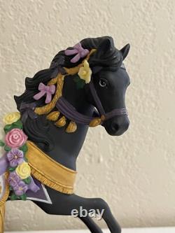 Lenox Porcelain 1993 Midnight Charger Black Carousel Horse Figurine